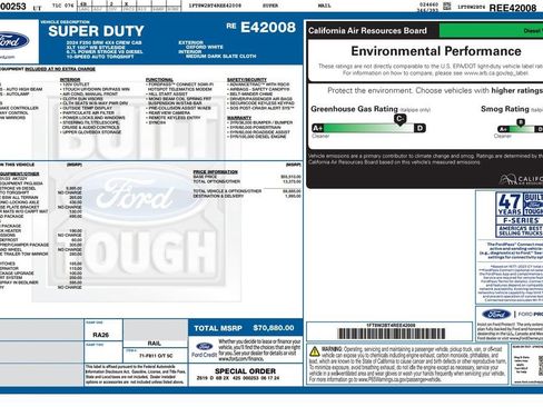 Used 2024 Ford F250 XLT w/ FX4 Off-Road Package image 2