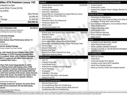 Used 2023 Cadillac XT6 Premium Luxury w/ Technology Package image 32