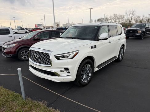 Used 2022 INFINITI QX80 Luxe w/ Cargo Package AWD/4WD image 1