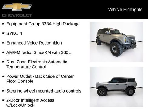 Used 2023 Ford Bronco Badlands AWD/4WD image 5