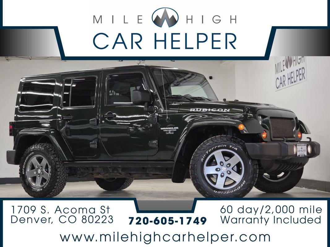 Used 2010 Jeep Wrangler Unlimited Rubicon w/ Dual Top Group AWD/4WD image 1