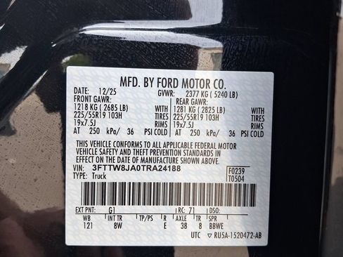 Used 2026 Ford Maverick XLT w/ Black Appearance Package AWD/4WD image 37