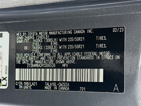 Used 2023 Lexus RX 350 FWD w/ Accessory Package image 12