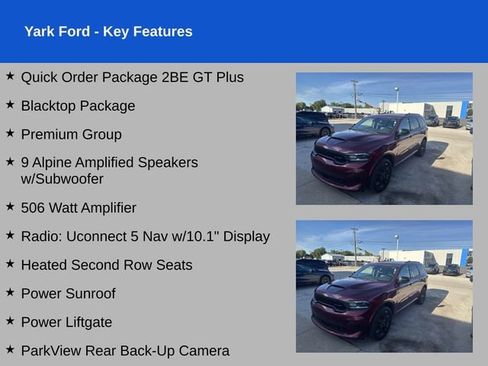 Used 2022 Dodge Durango GT AWD/4WD image 2