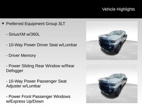 Used 2023 Chevrolet Silverado 1500 ZR2 w/ Technology Package AWD/4WD image 2