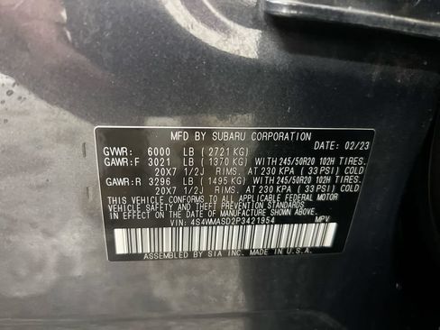 Used 2023 Subaru Ascent Limited AWD/4WD image 28