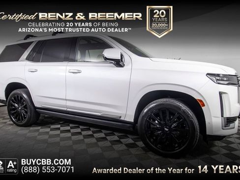Used 2022 Cadillac Escalade Premium Luxury w/ Touring Package AWD/4WD image 1
