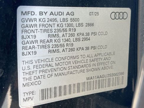 Certified 2025 Audi Q5 Premium w/ Convenience Package image 20