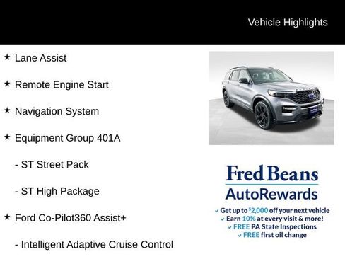 Used 2022 Ford Explorer ST w/ Equipment Group 401A AWD/4WD image 8