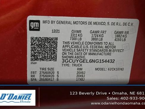 Used 2022 Chevrolet Silverado 1500 LTZ w/ LTZ Premium Package AWD/4WD image 46
