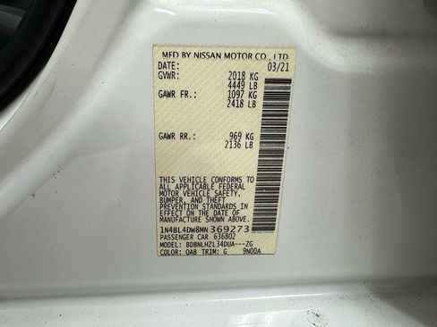 Used 2021 Nissan Altima 2.5 SV image 26