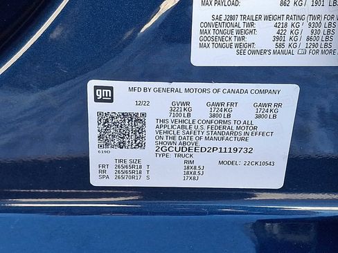 Certified 2023 Chevrolet Silverado 1500 RST w/ Convenience Package II image 27