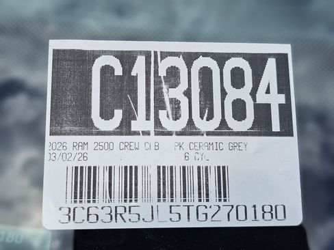 New 2026 RAM 2500 Big Horn AWD/4WD image 10