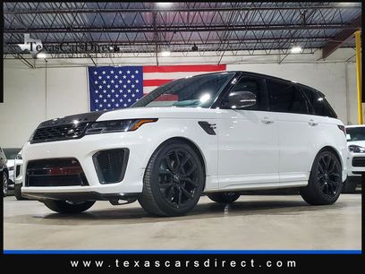 Used 2021 Land Rover Range Rover Sport SVR