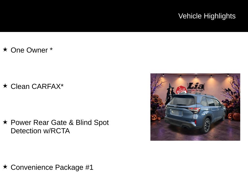 Used 2025 Subaru Forester Premium w/ Convenience Package #1 AWD/4WD image 11