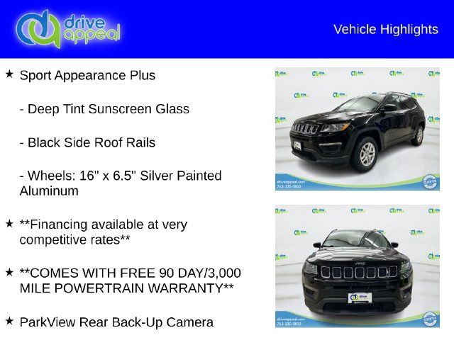 Used 2018 Jeep Compass Sport AWD/4WD image 12