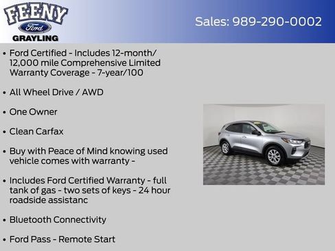 Certified 2023 Ford Escape Active AWD/4WD image 4
