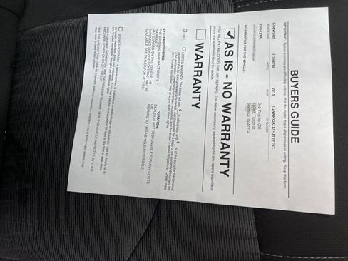 Used 2015 Chevrolet Traverse LT w/ Style and Technology Package image 7