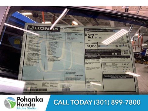 New 2026 Honda HR-V Sport image 22