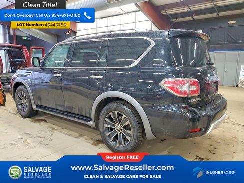 Used 2017 Nissan Armada Platinum w/ Captain Seat Package image 3