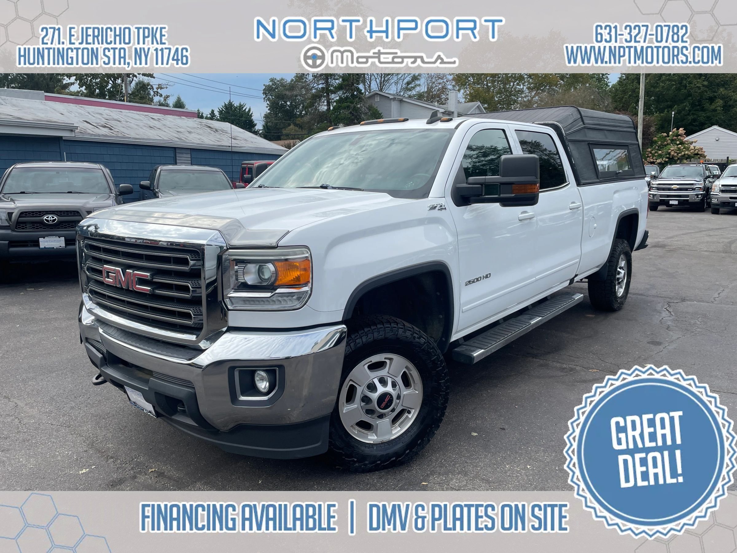Used 2016 GMC Sierra 2500 SLE w/ SLE Fleet Preferred Package AWD/4WD image 1