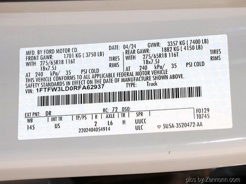 Used 2024 Ford F150 XLT w/ Mobile Office Package image 33