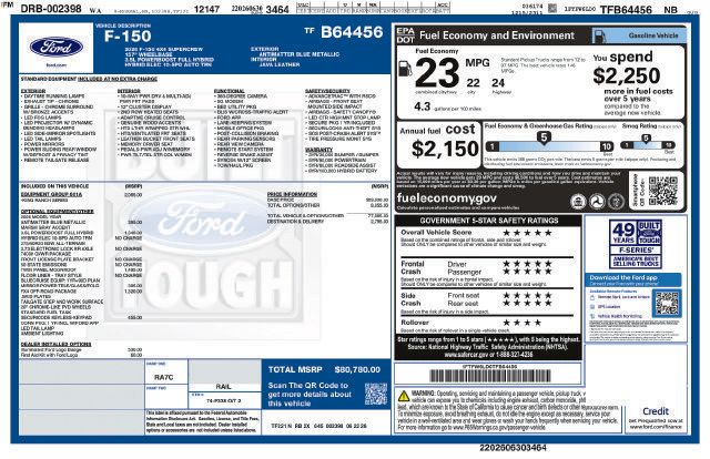 New 2026 Ford F150 King Ranch w/ Equipment Group 601A High AWD/4WD image 35