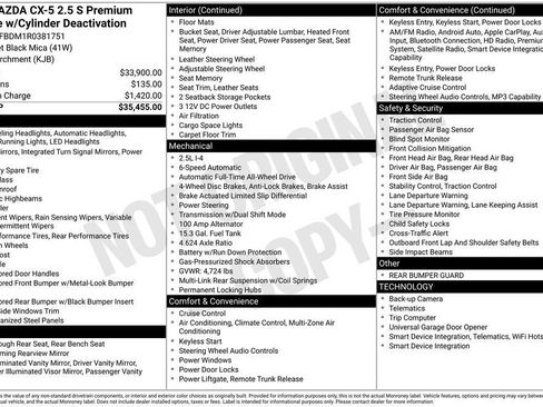 Used 2024 MAZDA CX-5 AWD 2.5 S w/ Premium Package image 4