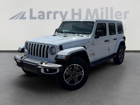 Certified 2023 Jeep Wrangler Unlimited Sahara AWD/4WD image 1