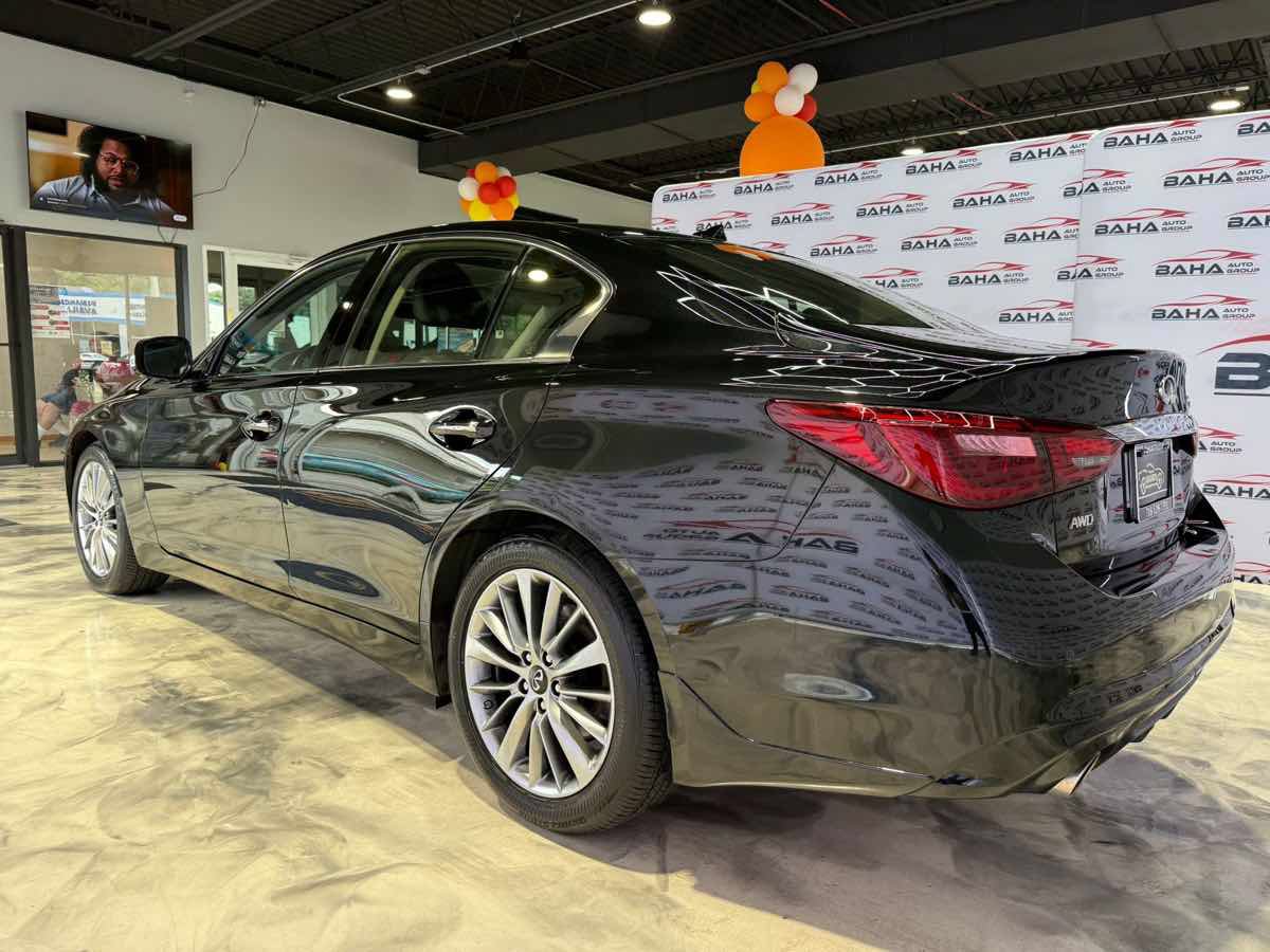 Used 2022 INFINITI Q50 Luxe w/ Cargo Package AWD/4WD image 7