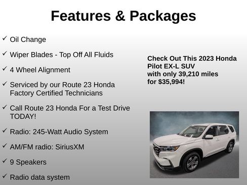 Used 2023 Honda Pilot EX-L image 4