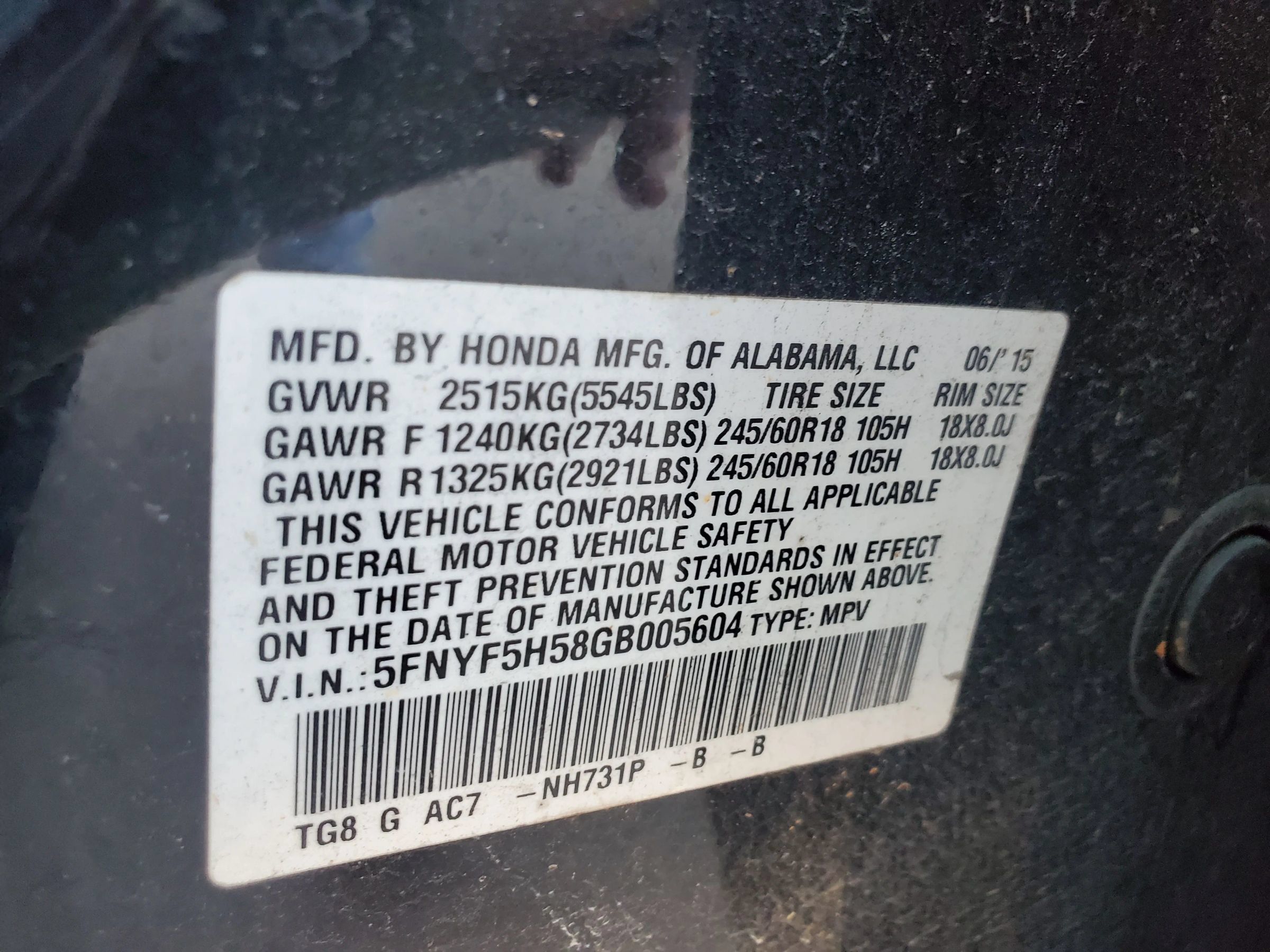 Used 2016 Honda Pilot EX-L image 48