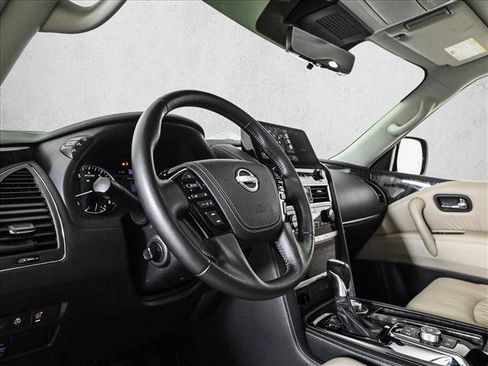 Used 2023 Nissan Armada Platinum w/ Captain's Chairs Package AWD/4WD image 10