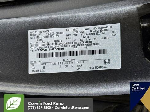 Used 2021 Ford F250 XLT w/ XLT Premium Package image 34