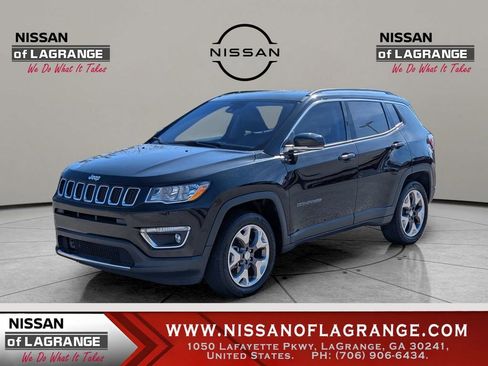 Used 2021 Jeep Compass Limited w/ Sun and Sound Group AWD/4WD image 1