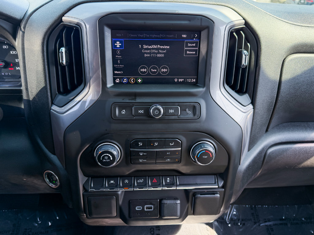Used 2024 Chevrolet Silverado 1500 Custom w/ Turbomax Blackout Package AWD/4WD image 18