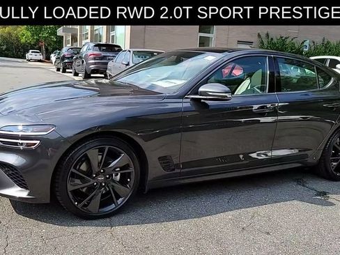 Used 2023 Genesis G70 2.0T w/ Sport Prestige Package RWD image 4
