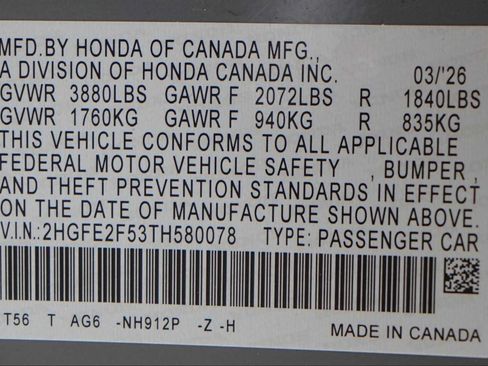 Used 2026 Honda Civic Sport image 30