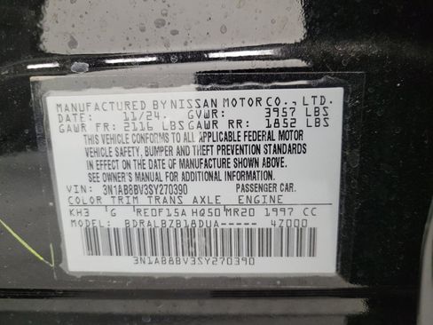 Used 2025 Nissan Sentra S FWD image 33