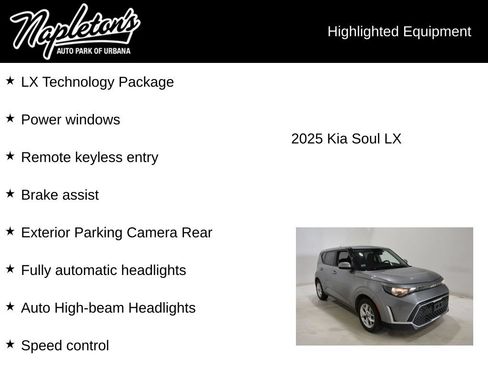 Used 2025 Kia Soul LX w/ LX Technology Package FWD image 15