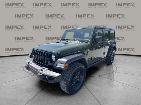 Used 2022 Jeep Wrangler Unlimited Sport AWD/4WD image 1