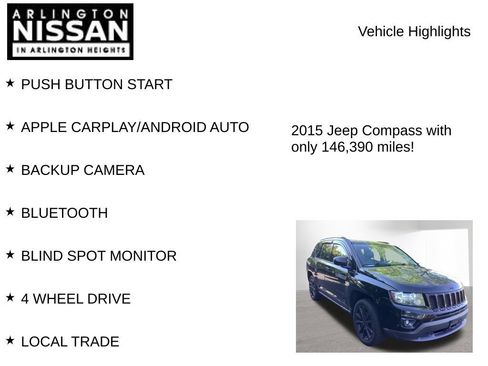 Used 2015 Jeep Compass Sport w/ Power Value Group AWD/4WD image 8