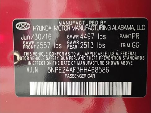 Used 2017 Hyundai Sonata SE image 79