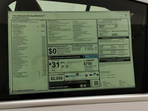 Used 2025 BMW 330i Sedan w/ Premium Package image 28