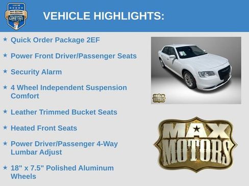 Used 2020 Chrysler 300 Touring L w/ Quick Order Package 2EF RWD image 6