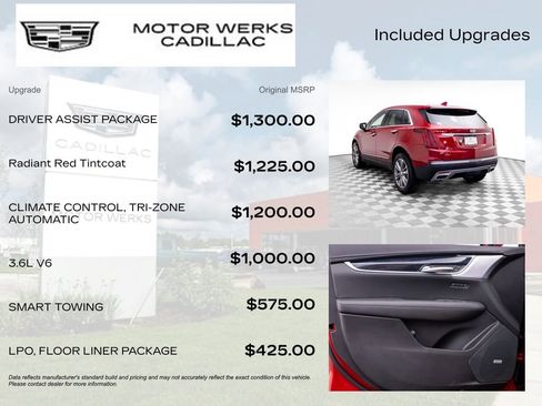 Certified 2026 Cadillac XT5 Premium Luxury w/ Driver Assist Package AWD/4WD image 9