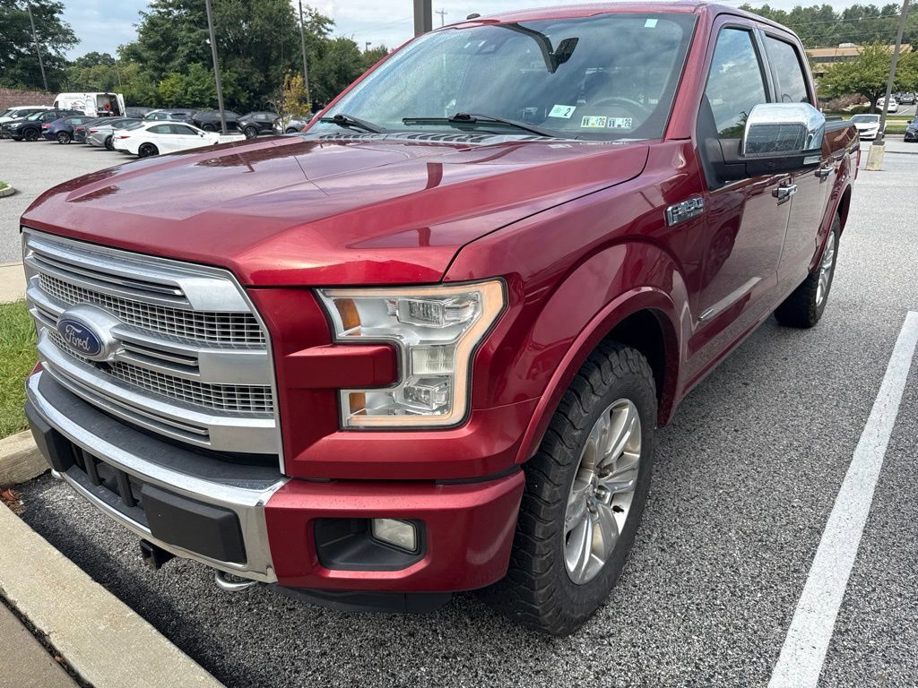 Used 2016 Ford F150 Platinum w/ Equipment Group 701A Luxury AWD/4WD image 2