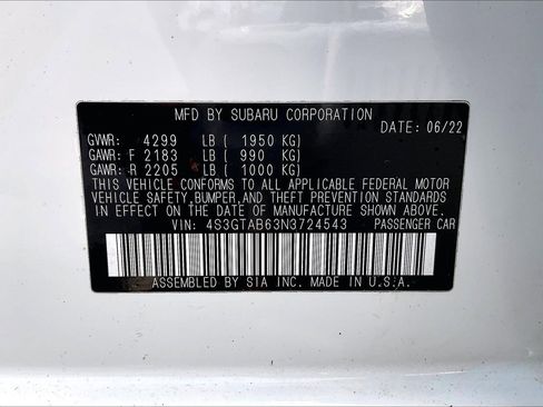 Certified 2022 Subaru Impreza 2.0i w/ Popular Package #3 image 30