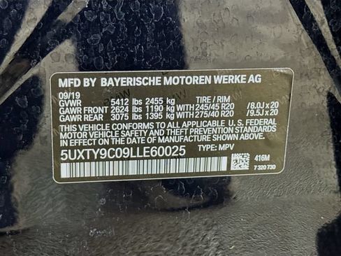 Used 2020 BMW X3 M40i w/ Executive Package AWD/4WD image 34
