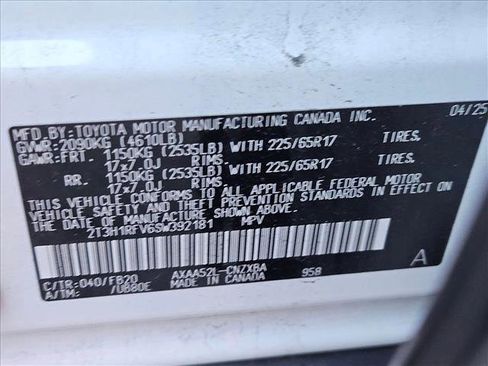 Used 2025 Toyota RAV4 LE FWD image 24